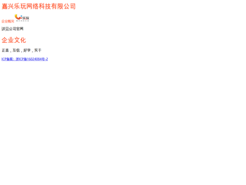 嘉兴乐玩网络科技有限公司