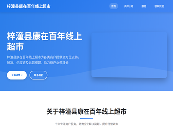 梓潼县康在百年线上超市