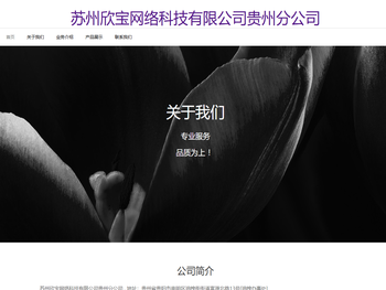 苏州欣宝网络科技有限公司贵阳分公司