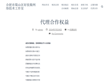 合肥市蜀山区好技数网络技术工作室