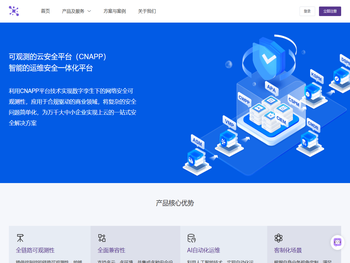 可观测的云安全平台