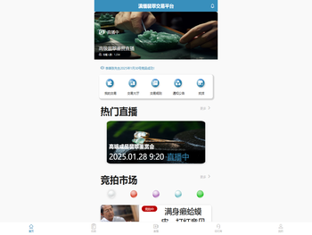 滇缅公盘翡翠交易平台