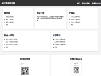 搞钱高手研究院