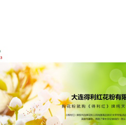 大连得利红花粉有限公司