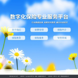 保险行业专业化服务平台
