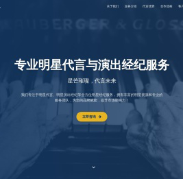 专业明星代言与明星经纪服务