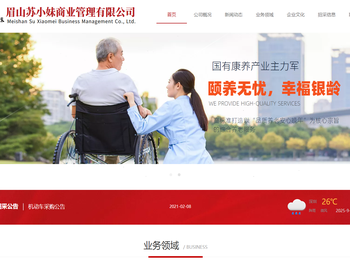 眉山苏小妹商业管理有限公司，养老服务，家政服务，人力资源服务