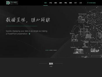 DataPPT专注企业数据可视化