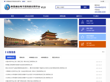 陕西通达电子招标投标交易平台